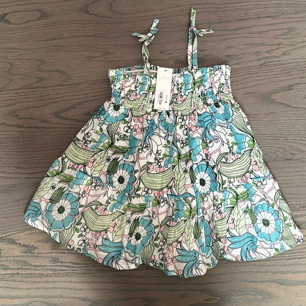 Janie and Jack spring summer floral dress. New with tags